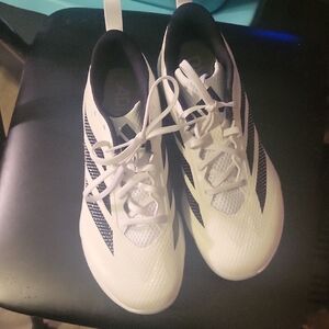 adidas White and Black Athletic Shoes